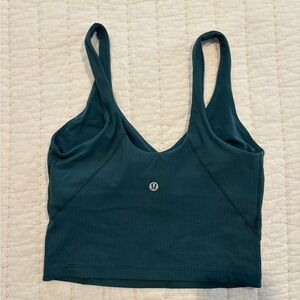 Lululemon Teal Ribbed Align Tank